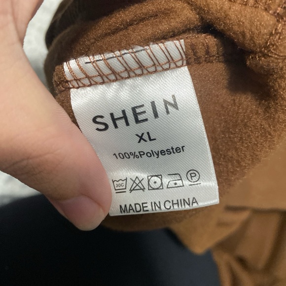 SHEIN Brown Polyester Top - Picture 4 of 4